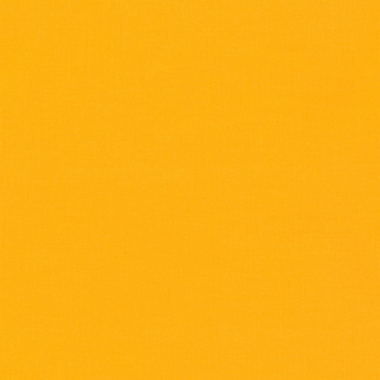 Quilting Fabric - Kona Cotton Solid Sunny Yellow Colour 449 by Robert Kaufman