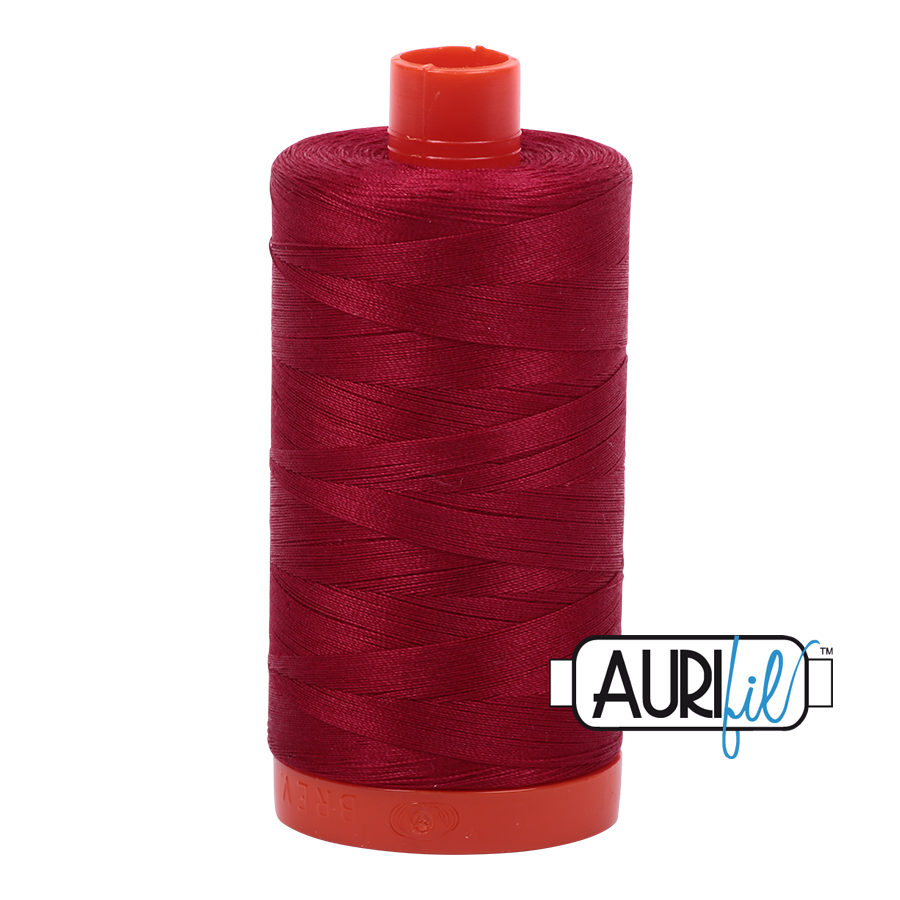 Aurifil Quilting Thread 50wt Col. 2260 Red Wine