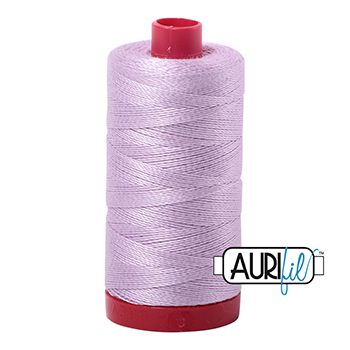 Aurifil Light Lilac Thread 2510 - Purple -12wt - Quilting Cotton Thread