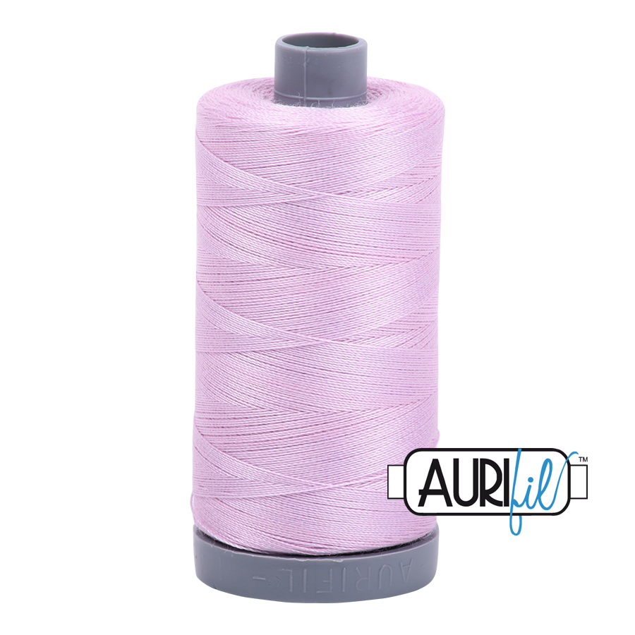 Aurifil Light Lilac Purple Thread A2510 - 28wt - Quilting Cotton Thread