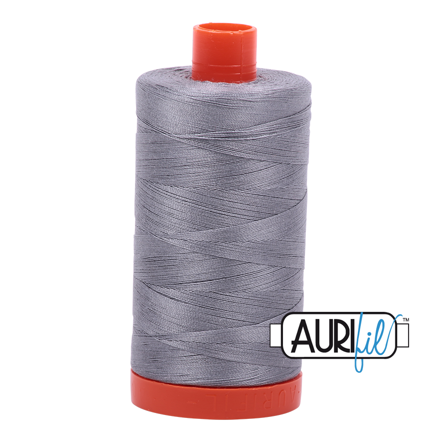 Aurifil Quilting Thread 50wt Col. 2605 Grey