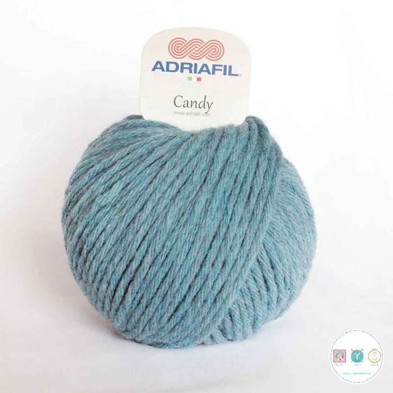 Yarn - Adriafil Candy Super Chunky in Light Blue 66