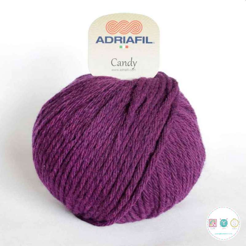 Yarn - Adriafil Candy Super Chunky in Purple 98