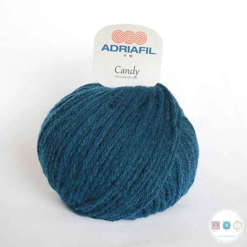 Yarn - Adriafil Candy Super Chunky in Teal Blue 72