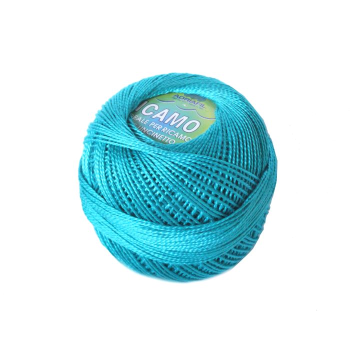 Perle 8 Embroidery Thread - Dark Sea Green Colour 69 from Ricamo Collection by Adriafil