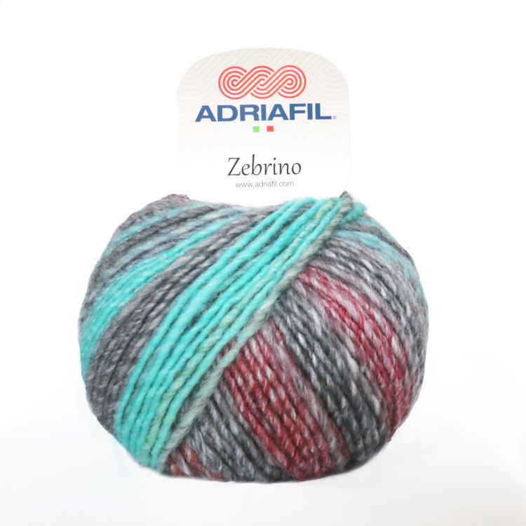 Yarn - Adriafil Zebrino Aran in Colour 72