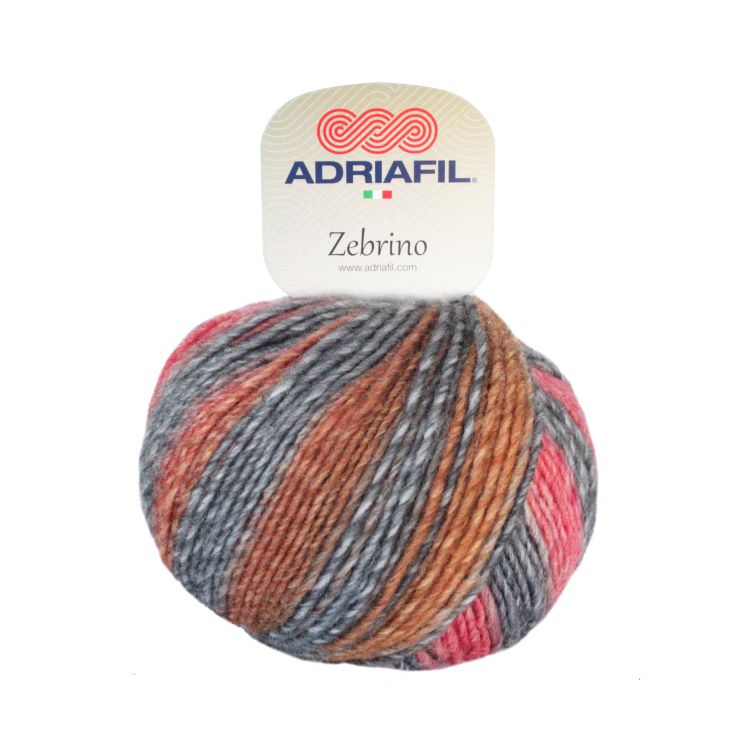 Yarn - Adriafil Zebrino Aran in Colour 74