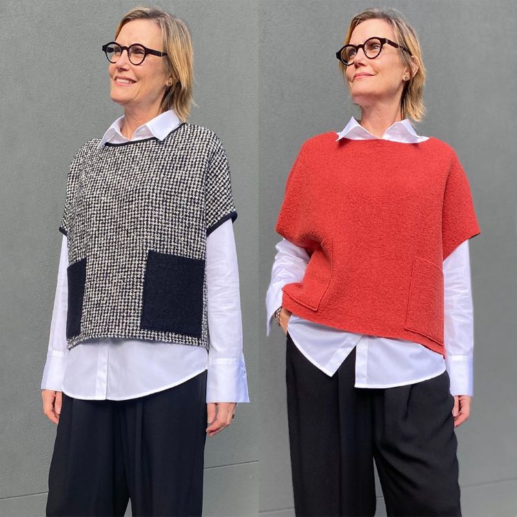 Tessuti Fabrics - Amara Vest Sewing Pattern
