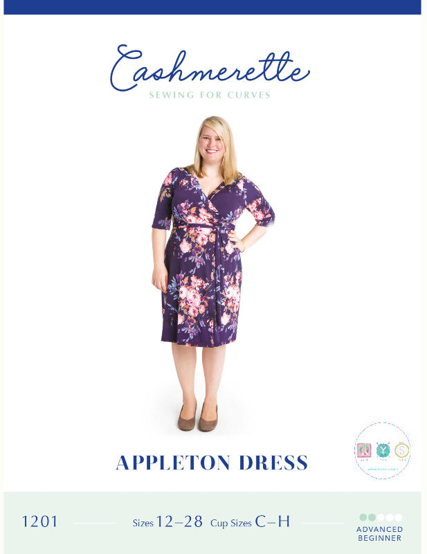 Cashmerette - Sewing for Curves - Appleton Dress - Ladies Sewing Pattern - Dressmaking