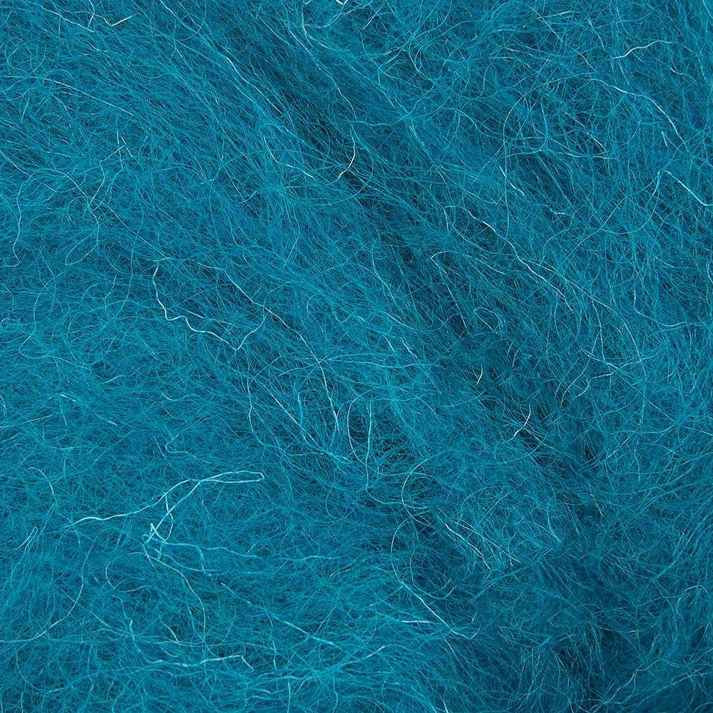 Aqua Blue - 50g Felt Wool for Wet and Dry Needle Felting