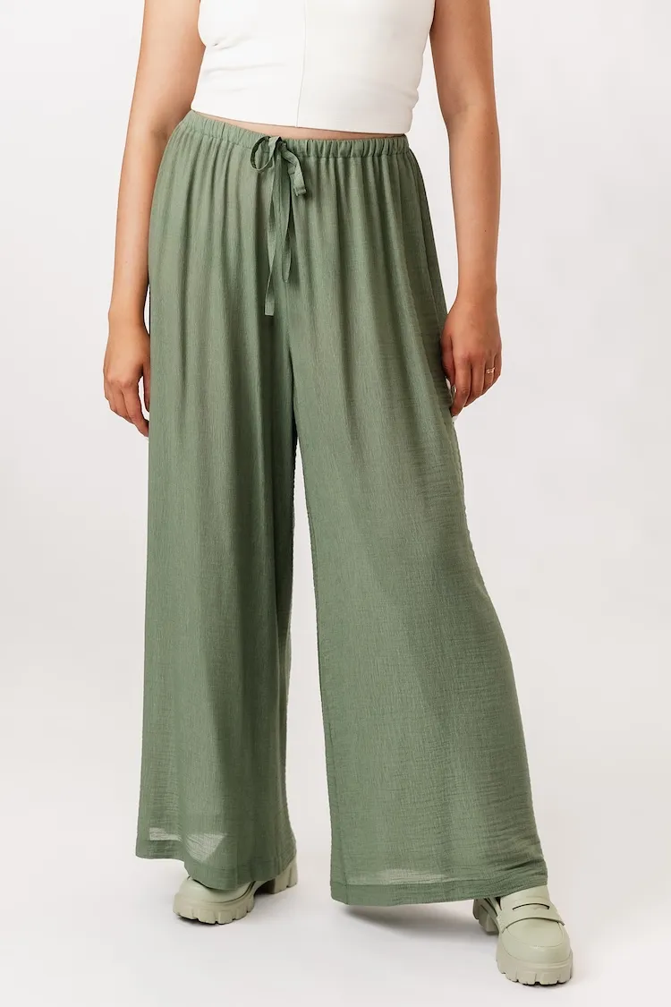 Named Patterns - Aulio Elastic Waist Shorts and Trousers Sewing Pattern