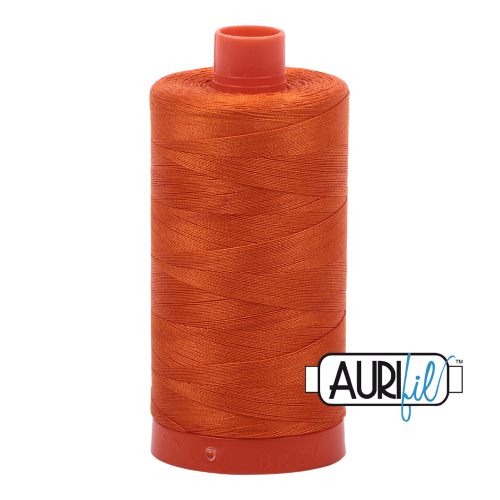 Aurifil Quilting Thread 50wt Col. 2235 Orange