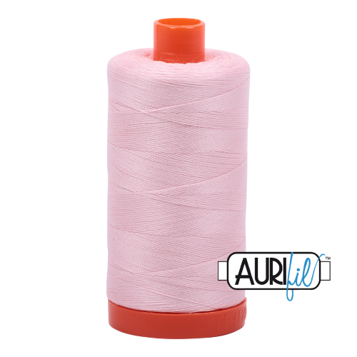 Aurifil Quilting Thread 50wt Col. 2410 Pale Pink
