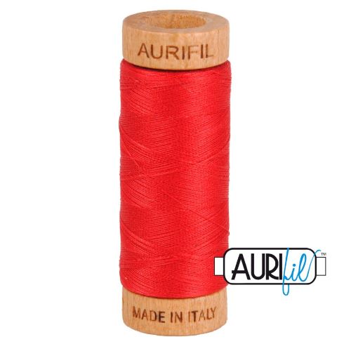 Aurifil Thread 80wt Col. 2250 Red