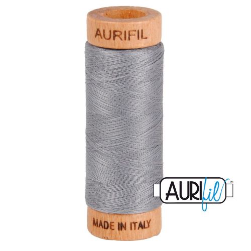 Aurifil Thread 80wt Col. 2605 Grey