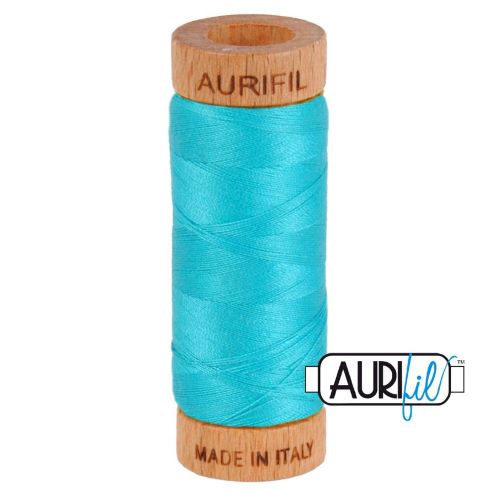 Aurifil Thread 80wt Col. 2810 Turquoise