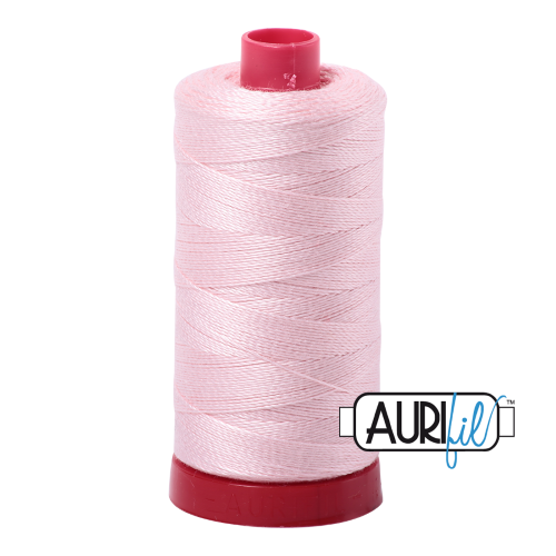 Aurifil Quilting Thread 12wt Col. 2410 Pale Pink
