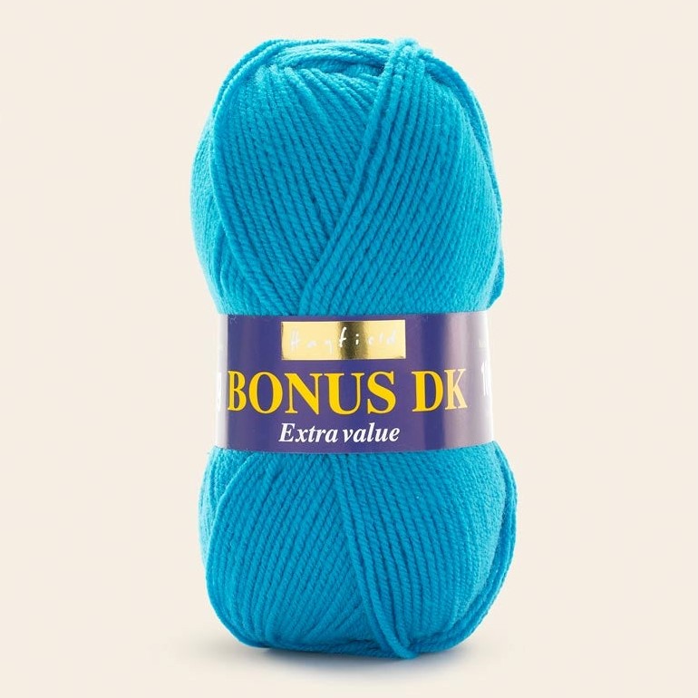 Yarn - Hayfield Bonus DK in Azure Blue 824