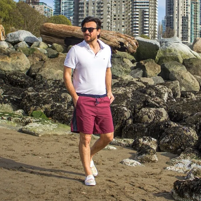 Thread Theory - Bamberton Shorts Men's Sewing Pattern 