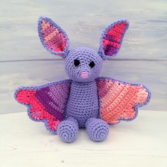 Crochet Pattern - Bella Boo The Bat Booklet by Wee Woolly Wonderfuls