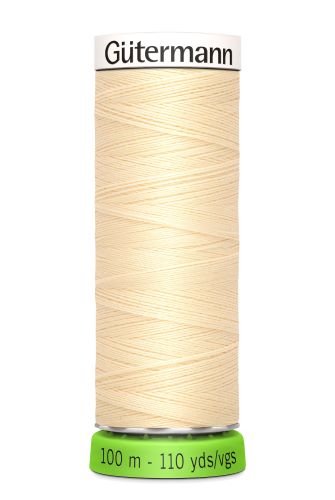 Gutermann Sew All Thread - Beige Recycled Polyester rPET Colour 610