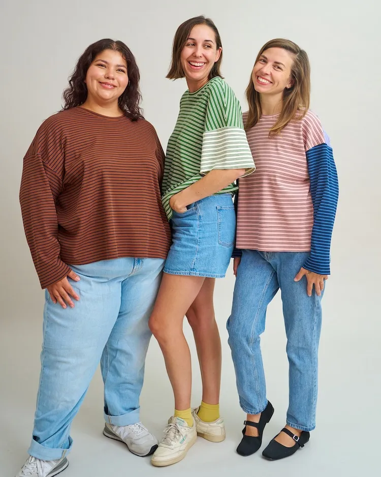 Matchy Matchy Sewing Club - The Benchwarmer Tee Sewing Pattern