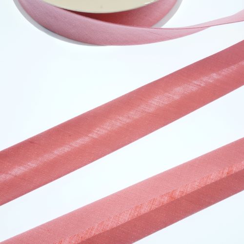 Bias Binding in Rose Col 83 - 25mm Wide by Fany
