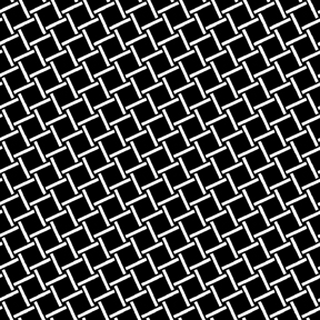 Quilting Fabric - Black and White Fabric with Grid from Opposites Attract by Quilting Treasures