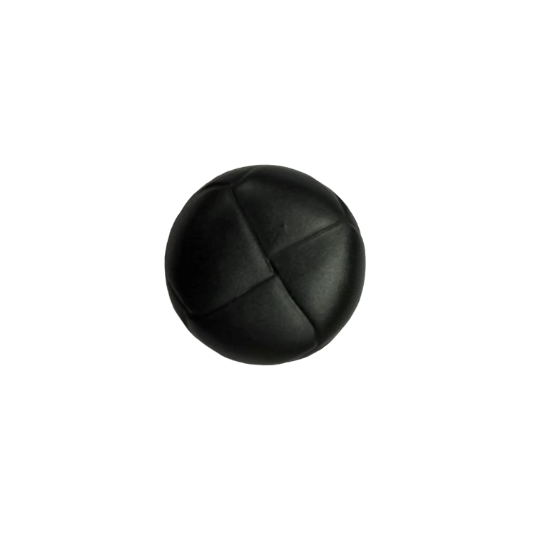 Buttons - 20mm Plastic Aran Style in Black 