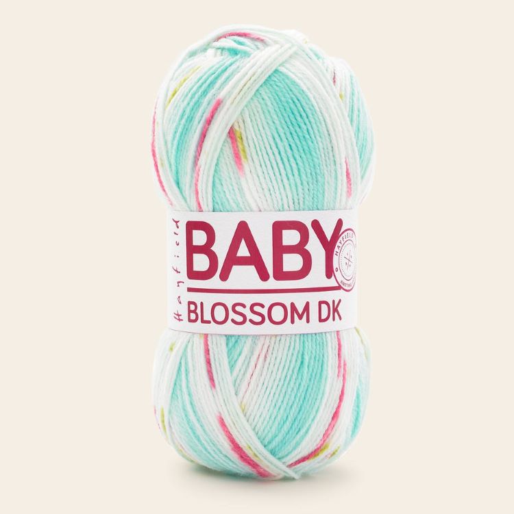 Yarn - Hayfield Baby Blossom DK Yarn in Blooming Blue 358