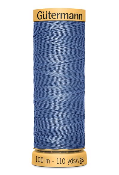 Gutermann Sew All Thread - Blue 100% Cotton Colour 5325