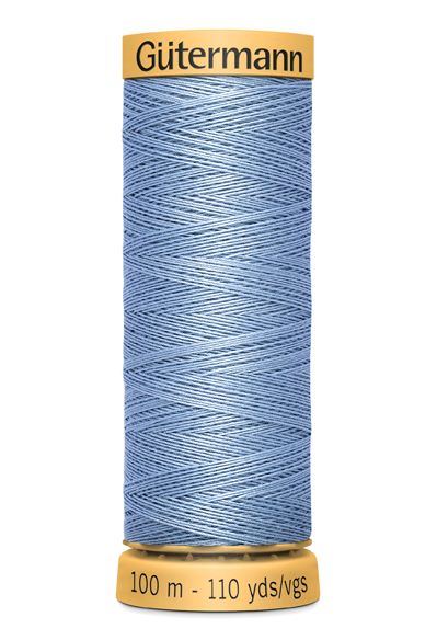 Gutermann Sew All Thread - Blue 100% Cotton Colour 5826