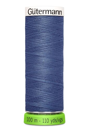 Gutermann Sew All Thread - Blue Recycled Polyester rPET Colour 112