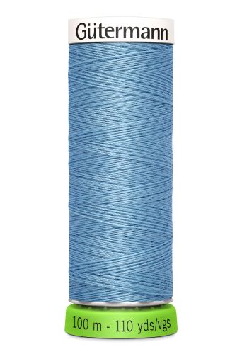 Gutermann Sew All Thread - Blue Recycled Polyester rPET Colour 143
