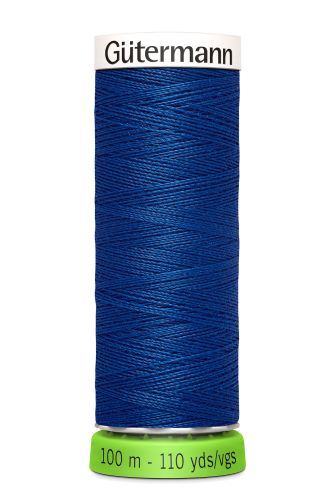 Gutermann Sew All Thread - Blue Recycled Polyester rPET Colour 214