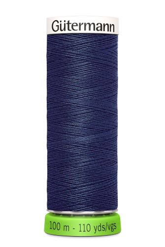 Gutermann Sew All Thread - Blue Recycled Polyester rPET Colour 537