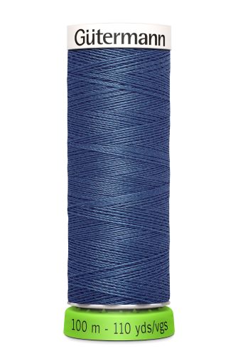 Gutermann Sew All Thread - Blue Recycled Polyester rPET Colour 68