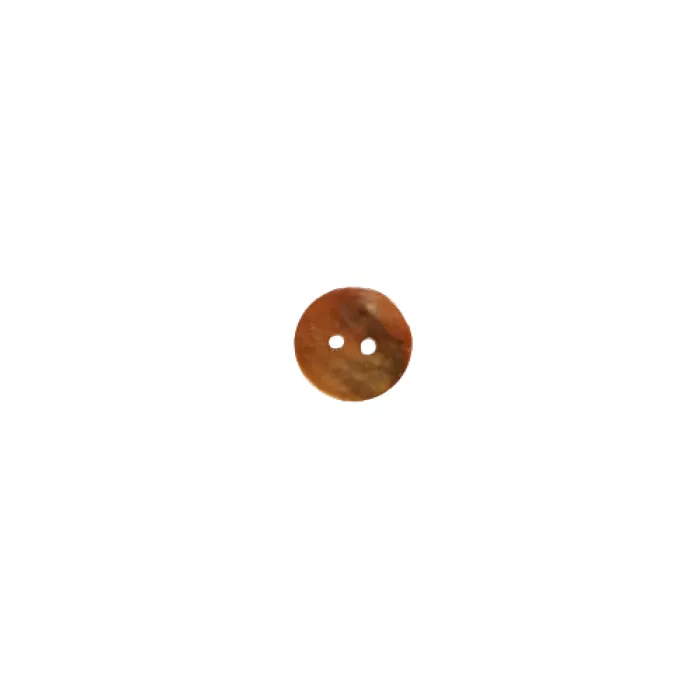 Buttons - 15mm Natural Shell in Orange