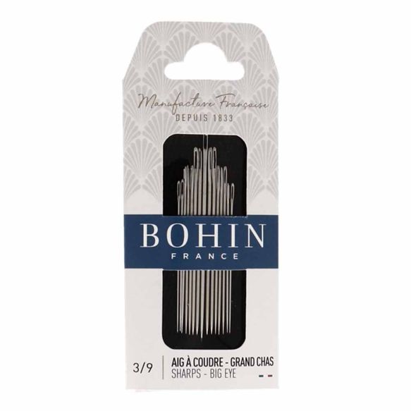 Bohin Sewing Needles Sharps AssortmentBig Eye no.3-9