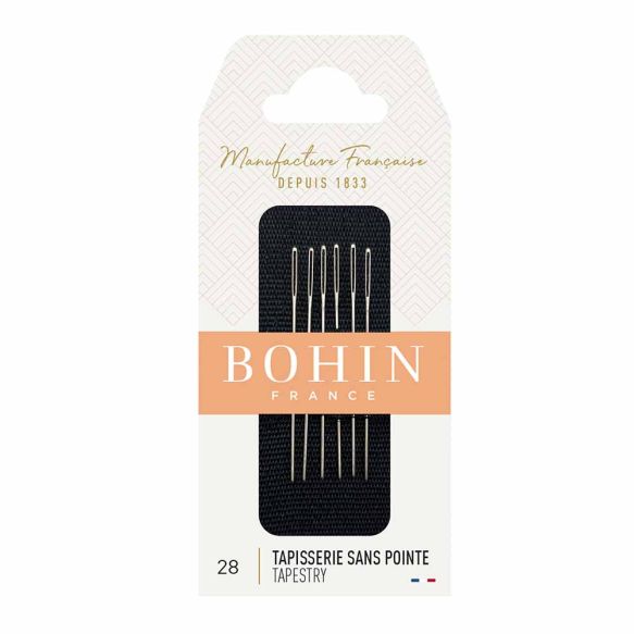 Bohin Tapestry Needles Blunt Tip no.28