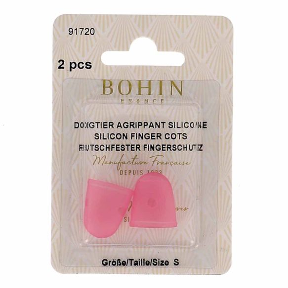 Bohin Silicon Finger Thimble Grippers - Small