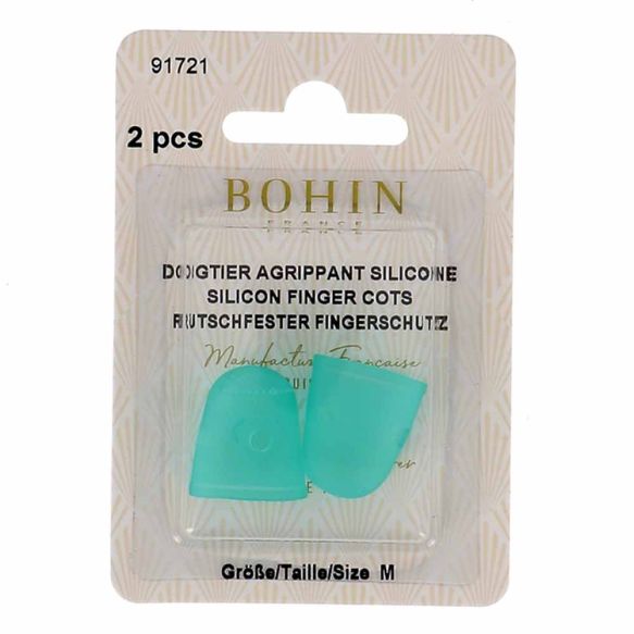 Bohin Silicon Finger Thimble Grippers - Medium