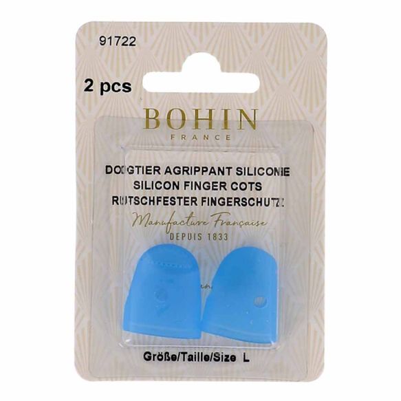 Bohin Silicon Finger Thimble Grippers - Large