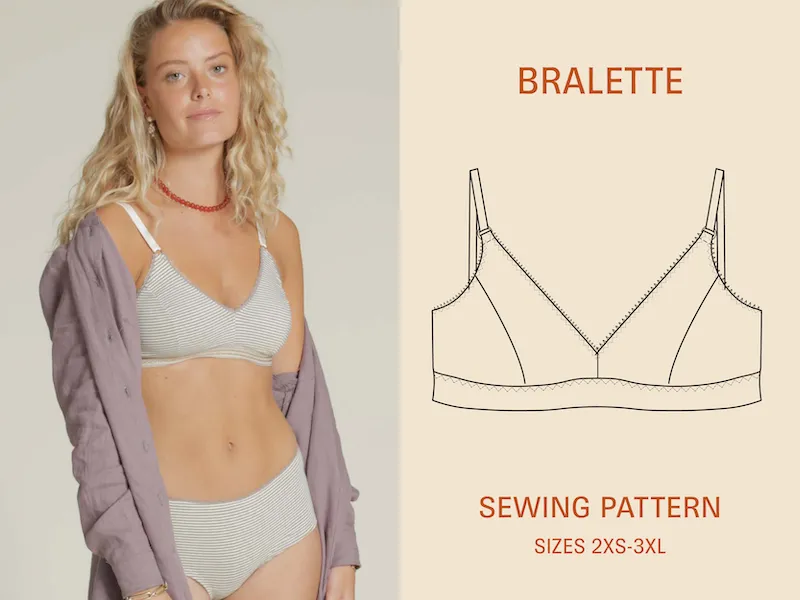 Wardrobe by Me - WBM Bralette Sewing Pattern