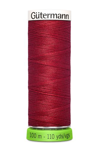 Gutermann Sew All Thread - Brick Red Recycled Polyester rPET Colour 367