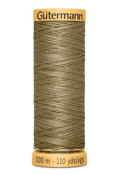 Gutermann Sew All Thread - Brown 100% Cotton Colour 1015