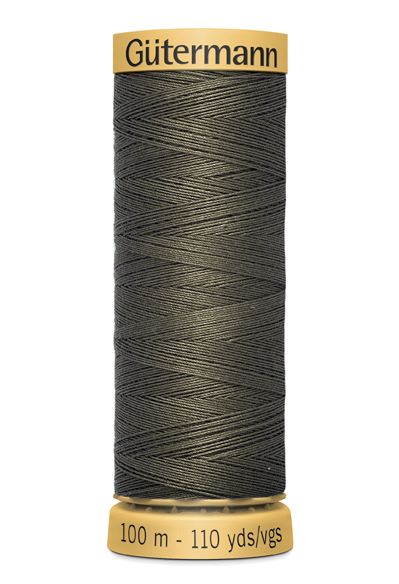 Gutermann Sew All Thread - Brown 100% Cotton Colour 1114