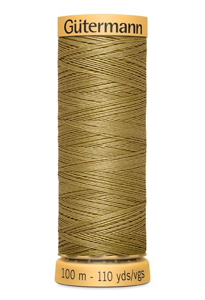 Gutermann Sew All Thread - Brown 100% Cotton Colour 1136