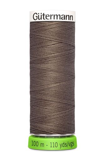 Gutermann Sew All Thread - Brown Recycled Polyester rPET Colour 439
