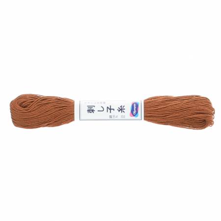 Olympus Sashiko Thread - Medium Brown ST - 03 - Brown Embroidery Thread
